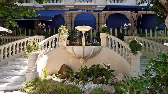 En la imagen, la famosa terraza de verano del Ritz