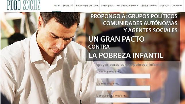 Sánchez estrena una web en la que informará de todas sus reuniones de trabajo