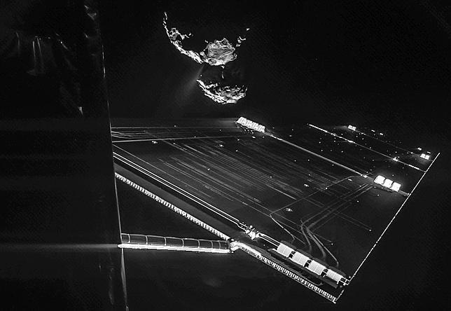 Philae rebotó y aterrizó tres veces en el cometa