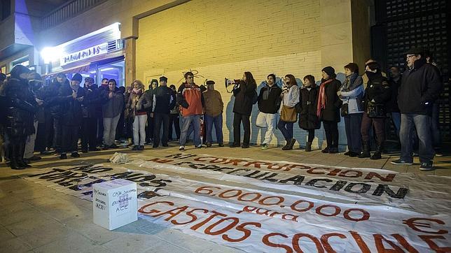 Detienen a otro joven tras una manifestación en Burgos