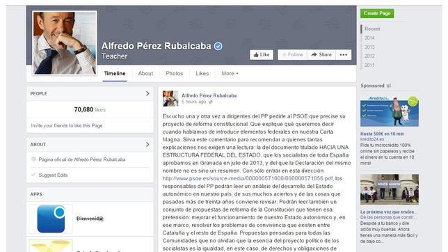 Rubalcaba reaparece para recordar que la reforma constitucional la propuso él