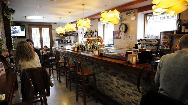 La cafetería Entrecalles, en pleno centro de Toledo