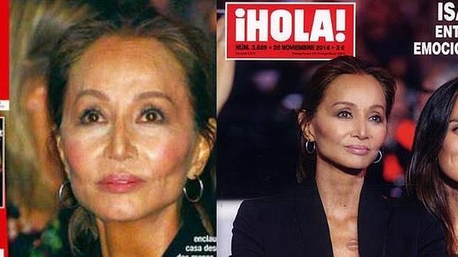 Las dos caras de Isabel Preysler