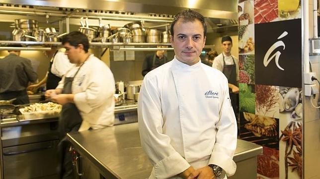 David García, jefe de cocina de «Álbora»
