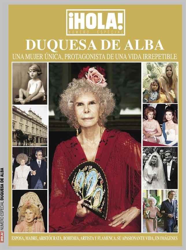 Las revistas adelantan ediciones y sacan especiales por la muerte de la duquesa de Alba