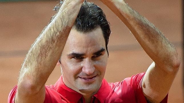 Roger Federer logró el punto definitivo para ganar la Copa Davis para Suiza