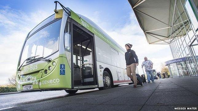 Un autobús impulsado por heces humanas en Bristol