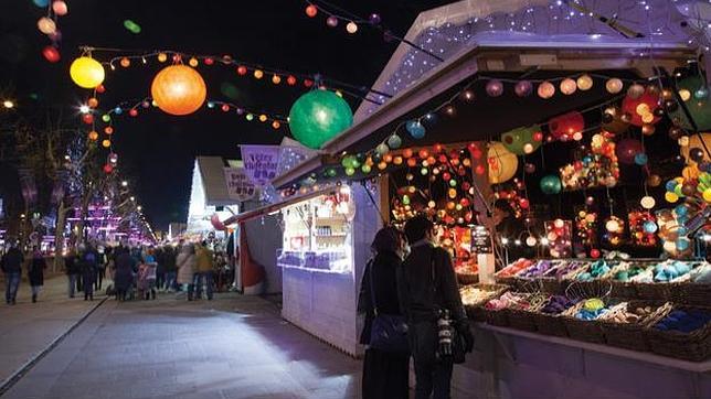 Mercado de Navidad en los Campos Elíseos