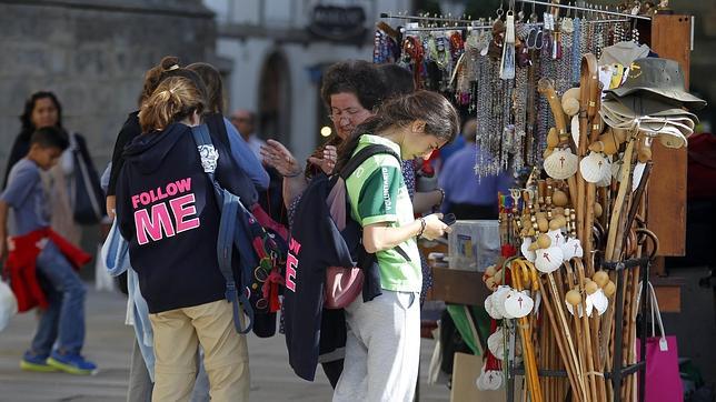 La llegada de turistas a Galicia crece un 13,7% con respecto a 2013