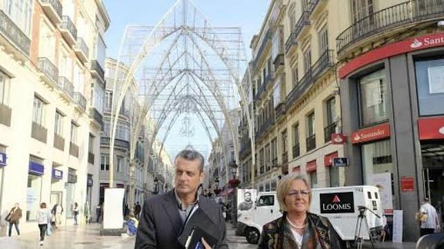 Una «catedral gótica» iluminará la Navidad de Málaga