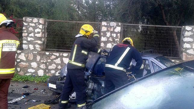 Tres muertos y una herida en dos accidentes en la provincia de Málaga