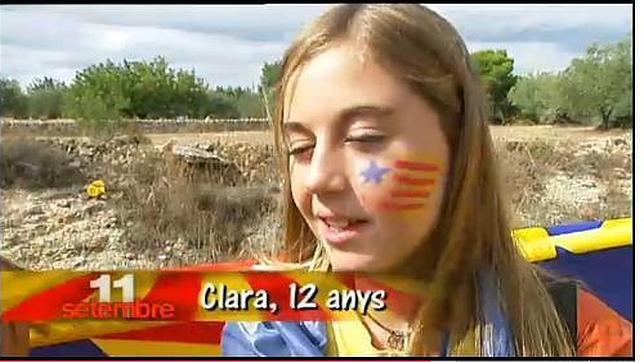 Entrevista a una menor emitida por TV3