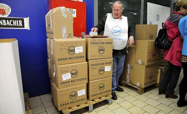 «La gran recogida»: carros llenos de comida para los más necesitados