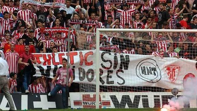 Herri Norte en el antiguo San Mamés