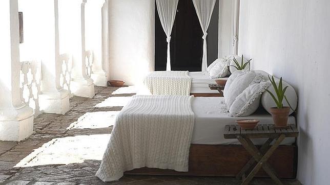 Zona de relax en el hotel La Parra