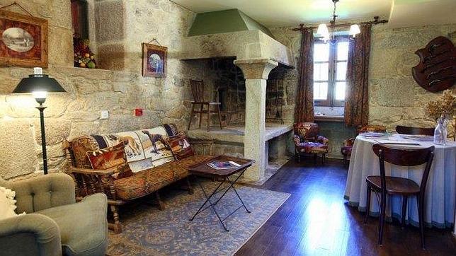 Un espacio común del Pazo la Buzaca