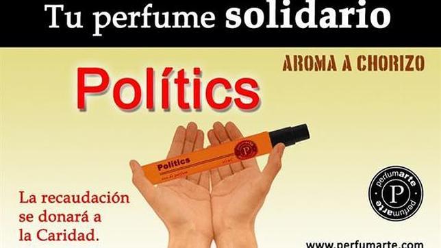 Así huele la corrupción: «Politics», un nuevo perfume con aroma a chorizo