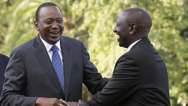 El presidente de Kenia, Uhuru Kenyatta, al conocer el veredicto del TPI