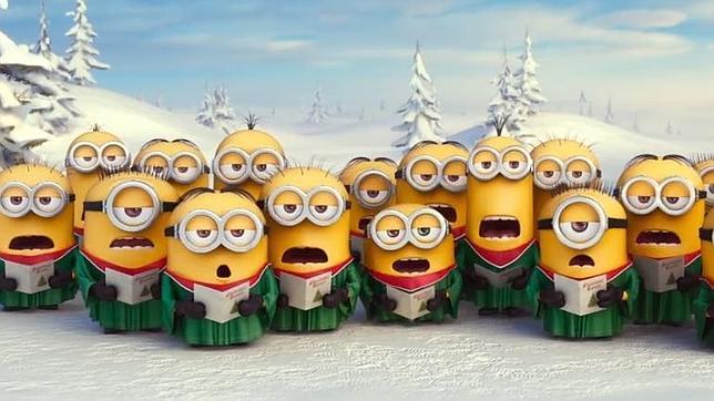 Así nos felicitan la Navidad los Minions