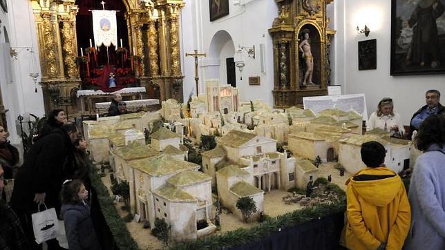 El belén de la Estrella rinde este año homenaje a Ávila y a Santa Teresa