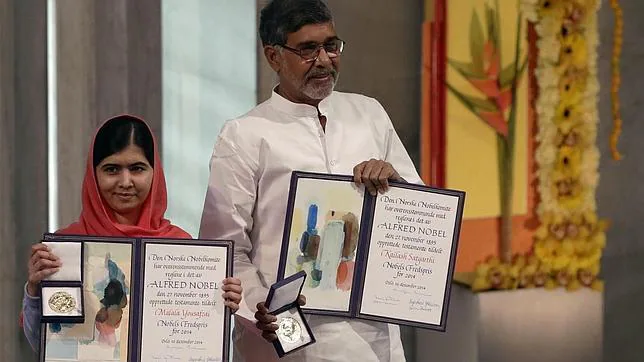 Malala y Satyarthi reciben el Nobel de la Paz