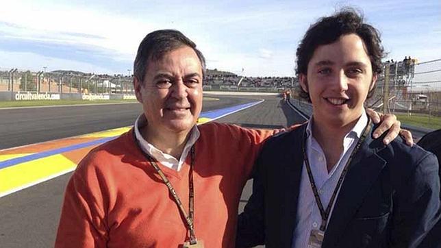 El «pequeño Nicolás» con el economista Juan Iranzo