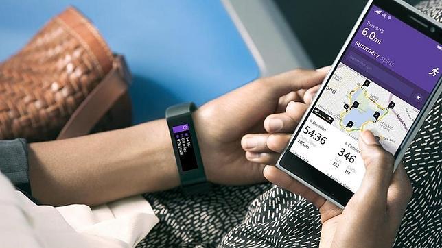 Detalle de Microsoft Band