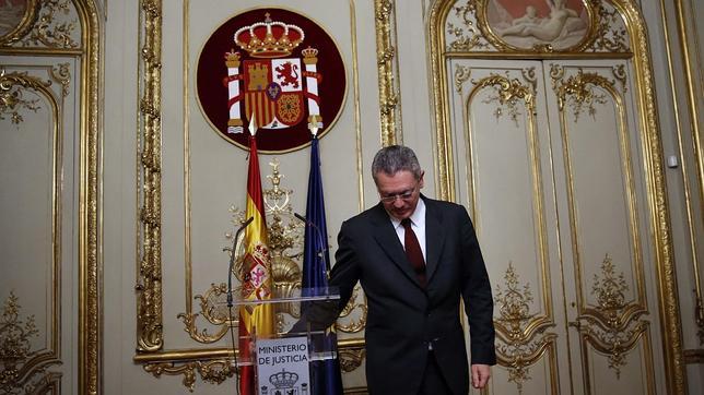 Gallardón anuncia su dimisión