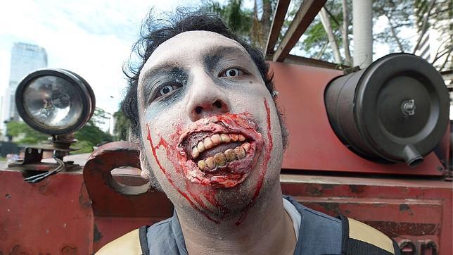 El fenómeno zombie se extiende a Madrid