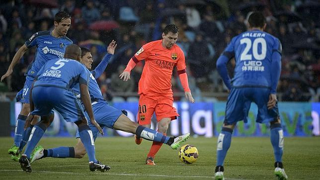 El Barça se obstruye en Getafe