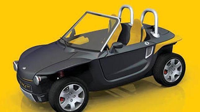 Maqueta del «buggy» de Giba Holding