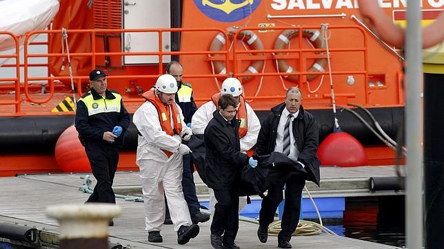 El buque Santa Ana se hundió frente a Cabo Peñas, en Asturias