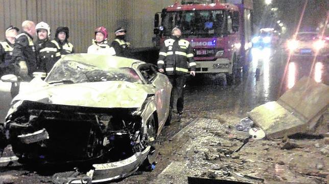 La lluvia deja un saldo de 33 accidentes de tráfico en Madrid y un motorista muerto