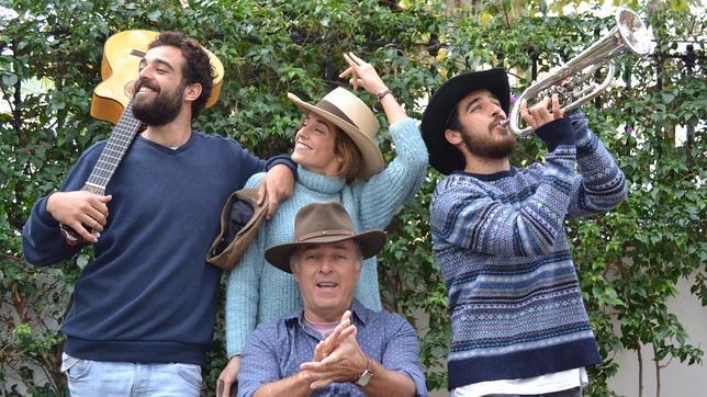 Jaime, Rocío y Marcos viven la música junto a su padre, José Manuel Soto