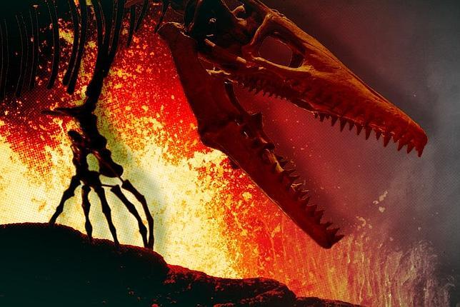Los investigadores del MIT creen que una gran erupción volcánica en la India jugó un papel en la extinción de los dinosaurios