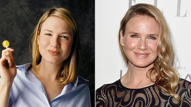 Renée Zellweger antes y después de pasar por quirófano