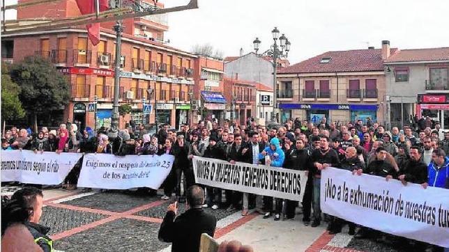 Protesta musulmana en Griñón por los precios del cementerio