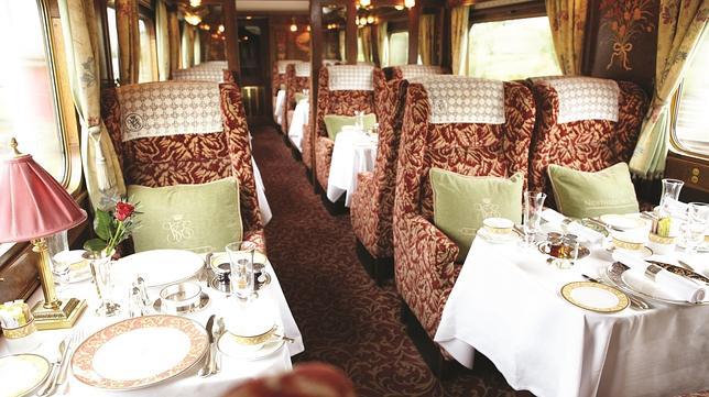 Interior del Belmond Northern Belle