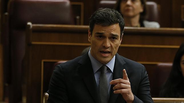 Pedro Sánchez en el Congreso de los Diputados