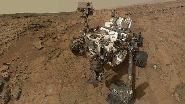 El Curiosity detecta fluctuaciones de metano en la atmósfera de Marte