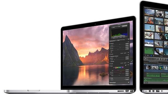 Detalle del Macbook Pro Retina