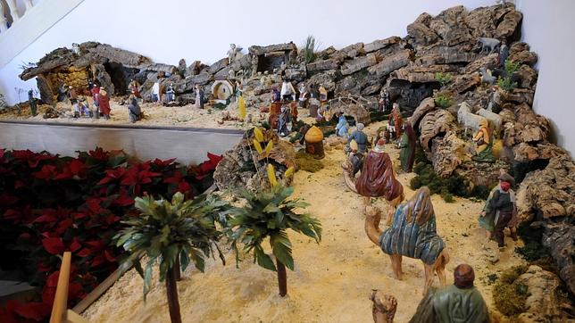 El belén del Palacio de Fuensalida, sede del Gobierno regional