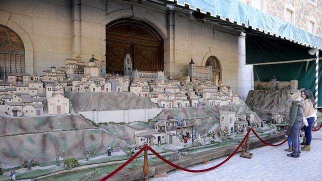 La Academia de Infantería también monta su belén todos los años