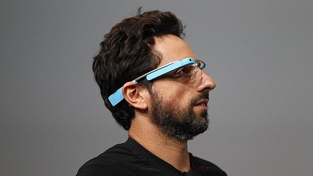Sergey Brin, durante una presentación de las Google Glass