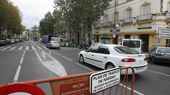 El plan de tráfico de Navidad se activa hoy en Sevilla y durará hasta el 7 de enero