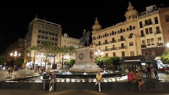 Plaza de las Tendillas, en el centro de Córdoba