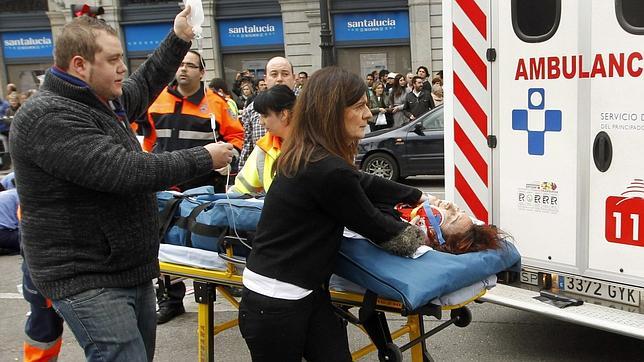 Siete personas han resultado heridas, dos de ellas graves