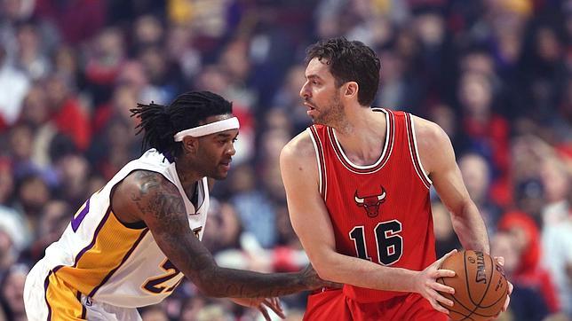 Exhibición de Gasol ante los Lakers, que jugaron sin Bryant