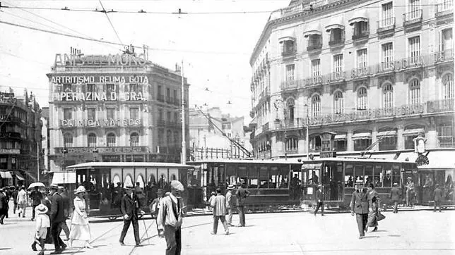 Puerta del Sol en 1918