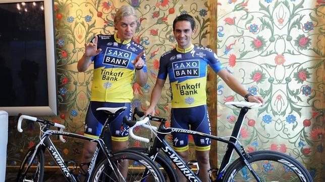 Tinkov amenaza con dejar a Contador sin equipo por las sanciones a Rusia